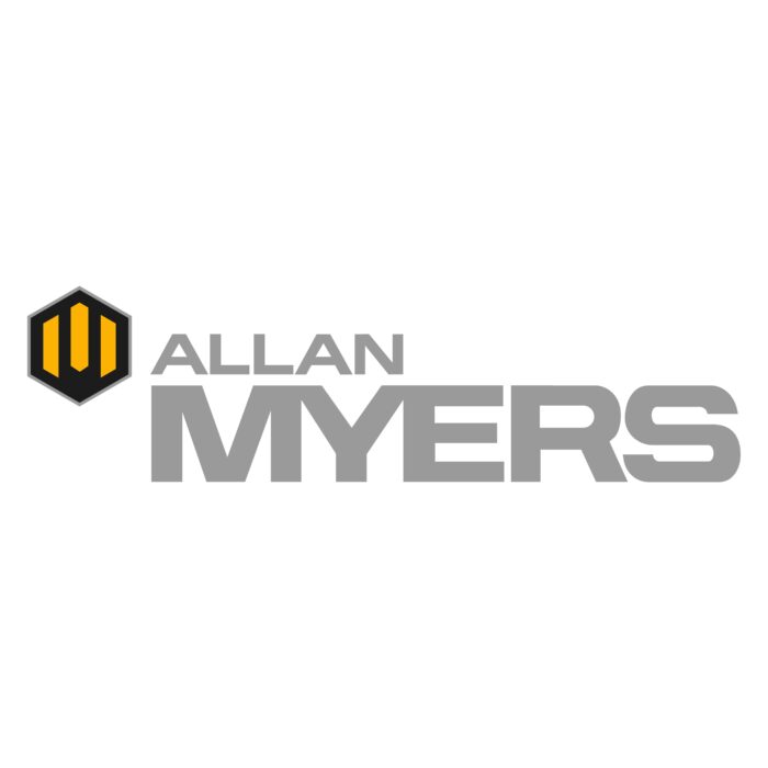 Allan Myers Reflective Logo Decal