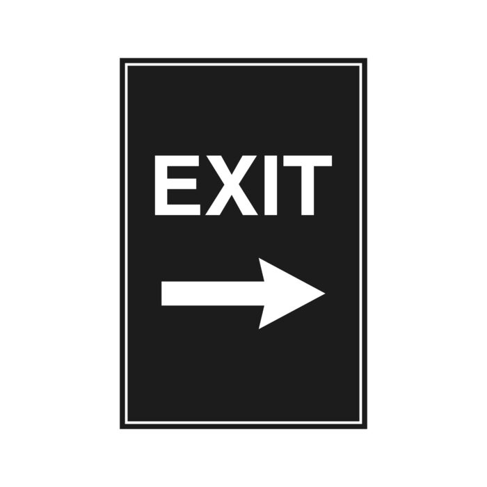 Exit (Arrow R)