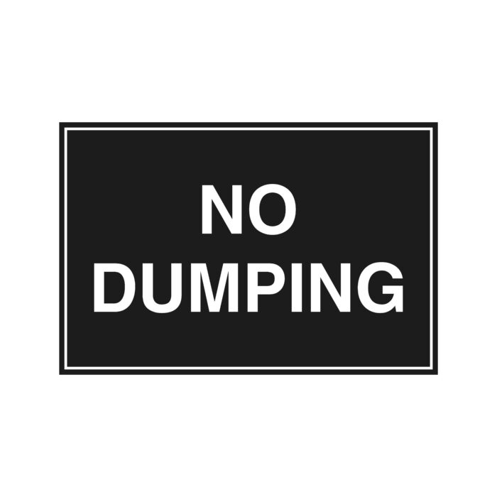No Dumping