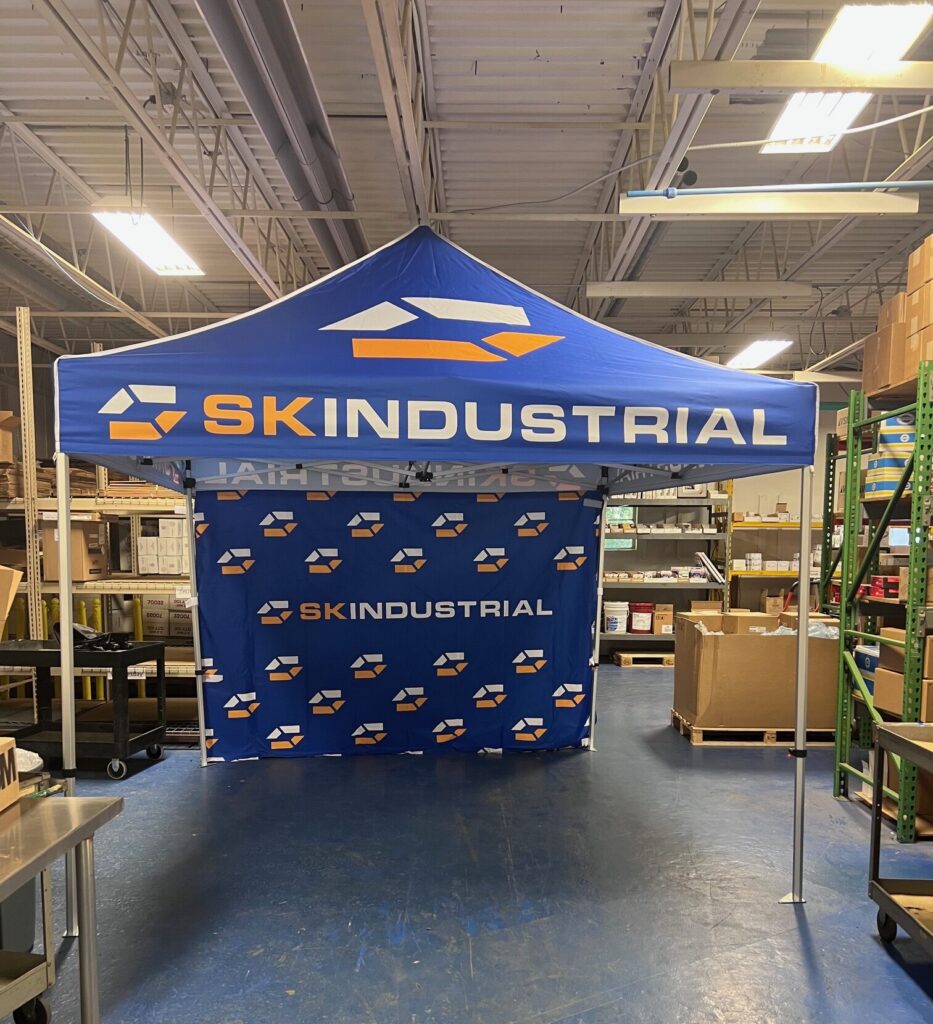 skindustrial event tent