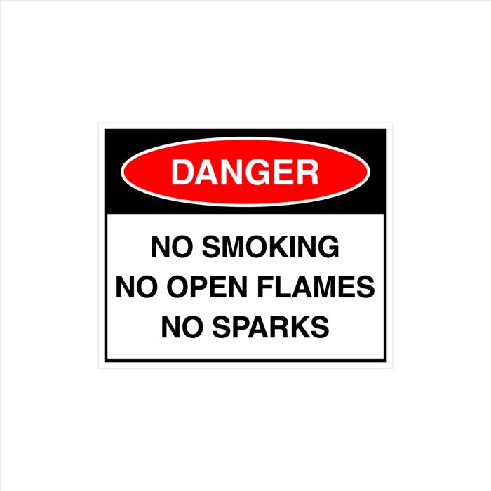 Danger: No Smoking Magnet