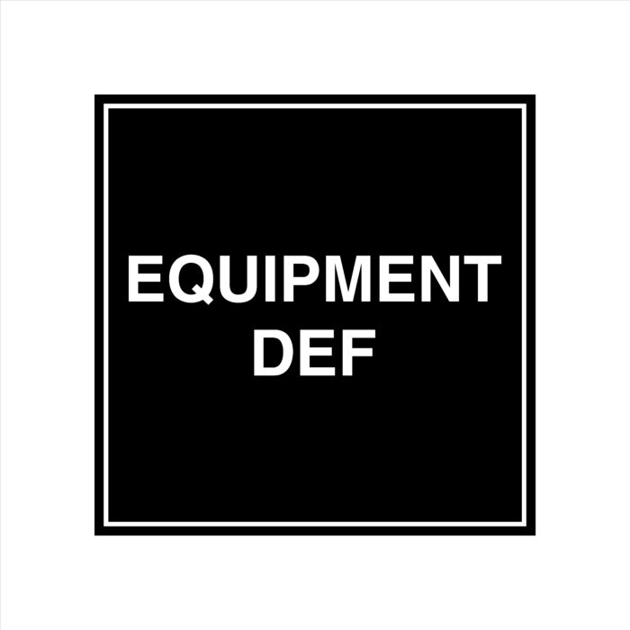 Equipment Def