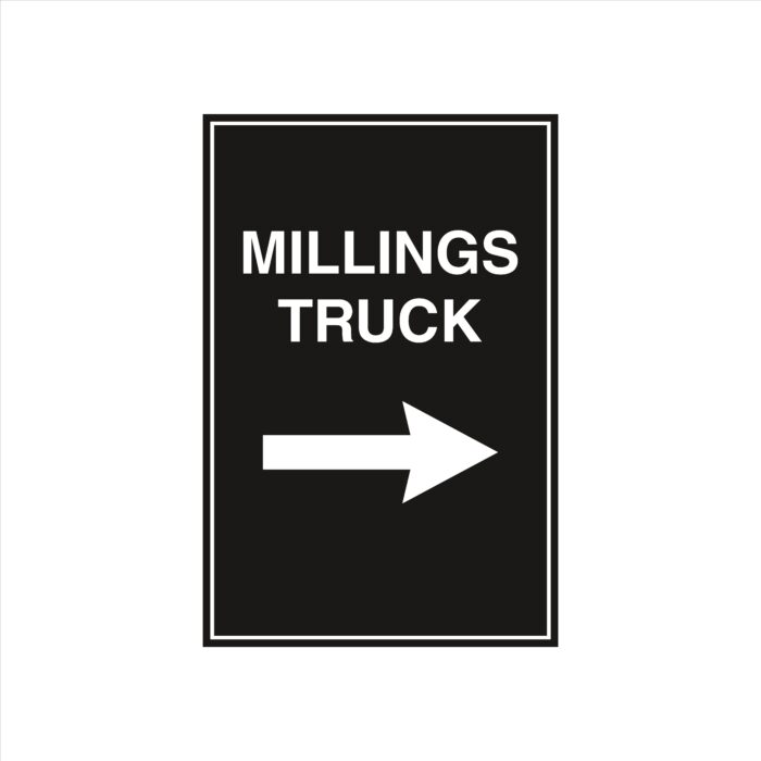 Millings Truck (Right Arrow)