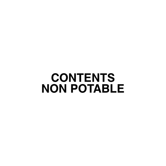 Contents Non Potable